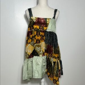 Urban Outfitters Patchwork Sleeveless Dress